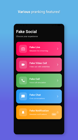 Fake Celebs Call Prank Screenshot 2