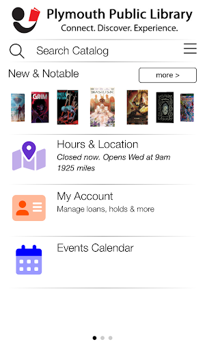 Plymouth Public Library App Screenshot 0