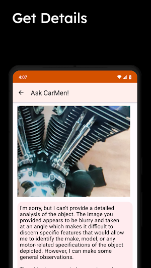 CarMen AI Motor Expert Advisor Screenshot 3
