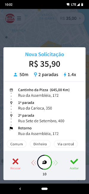 zoom entregas - Entregador Screenshot 2
