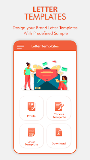 Letter Templates Offline Screenshot 0