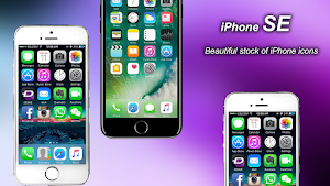 iPhone SE Wallpaper & Launcher Screenshot 3