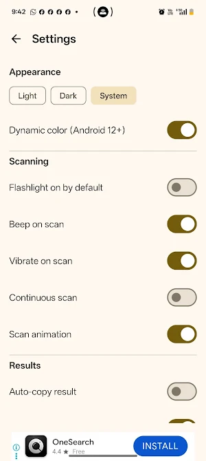 Offline QR Scanner & Reader Screenshot 0
