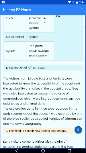 History Form 2 Notes screenshot 4