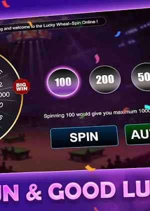 Lucky Wheel Online Screenshot 1