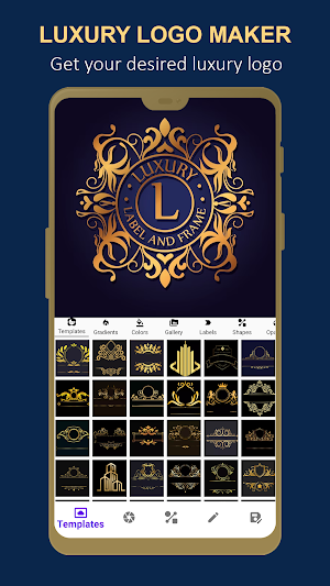 Luxury Logo Maker : Royal Logo Screenshot 1