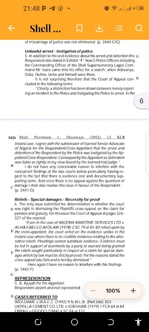 e-Kings Law Reports Screenshot 3