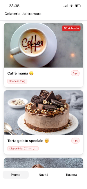 Gelateria l'altromare Screenshot 0