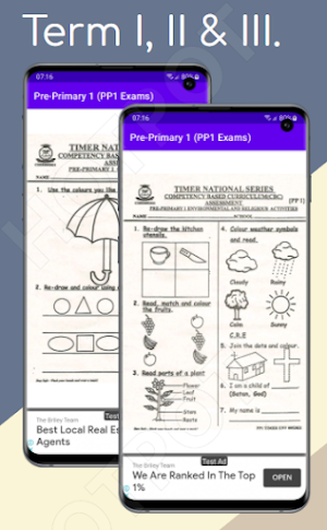 PP1 Cbc Exams: Term I, II, III Screenshot 2
