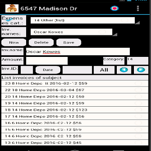 Incomes Expenses Ent Calc Screenshot 1