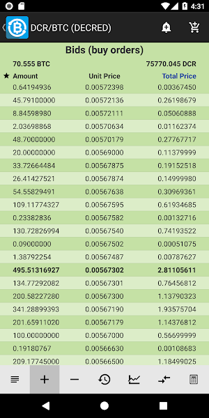 Trextracker Screenshot 2