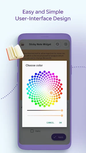 Simple Sticky Note Widget PRO Screenshot 2