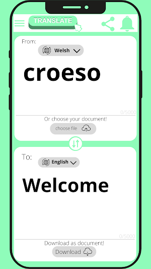 English - Welsh Translator Screenshot 3