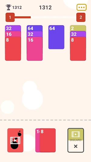 Solitaire 2048 Screenshot 1