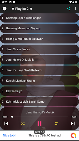 Lagu Minang Fauzana Offline Screenshot 3