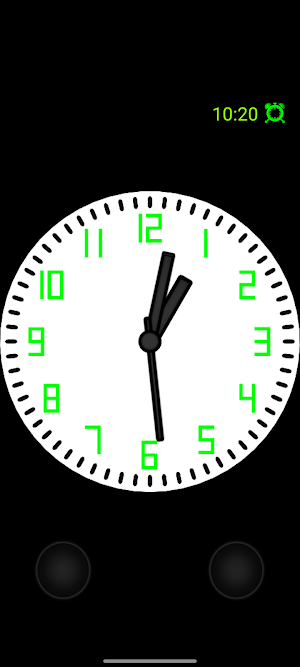 Analog clock vnv Screenshot 1