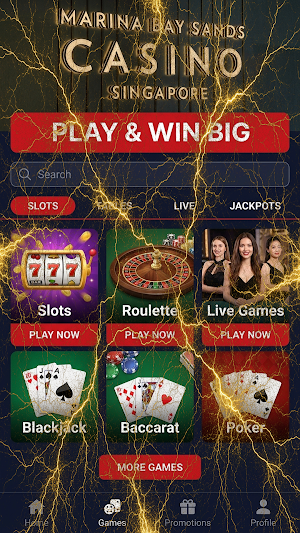Marina Bay Sands Casino Screenshot 2