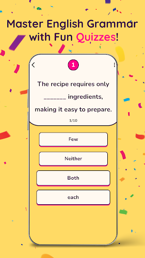 English Grammar Practice Screenshot 2