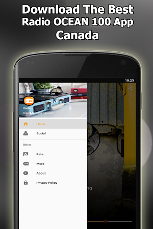 Radio OCEAN 100 Online Free Ca Screenshot 2