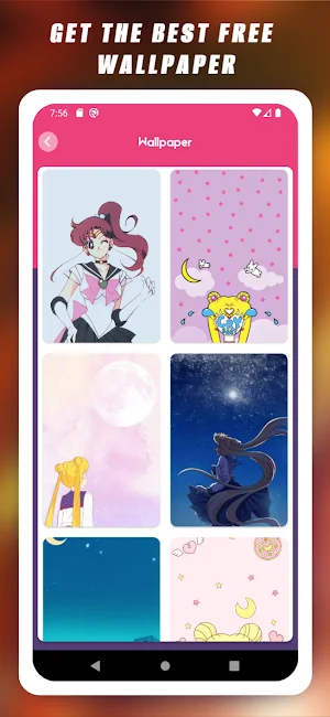 Sailor Moon Keyboard Theme Screenshot 2