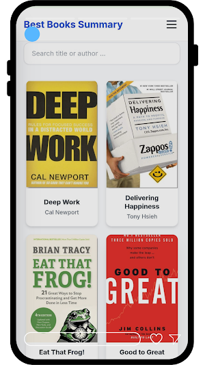 BestSeller Book Summary Screenshot 1
