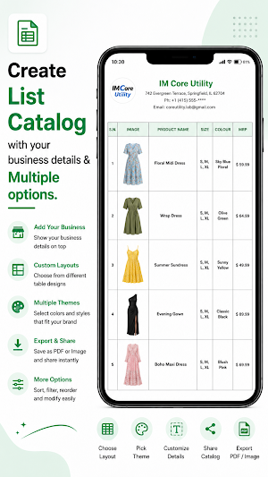 Catalog Maker: PDF Price List Screenshot 3