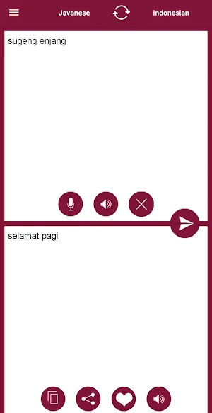 Javanese-Indonesian Translator Screenshot 0