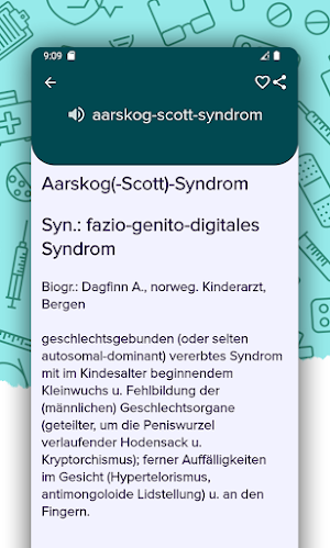 Medizinische Wörterbuch Screenshot 2