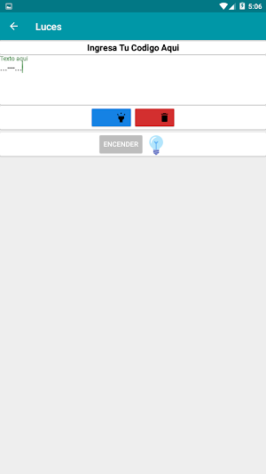 Codigo Morse Screenshot 2