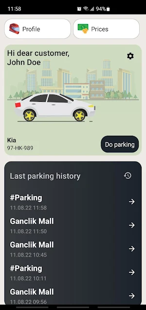 Smart Parking Screenshot 0