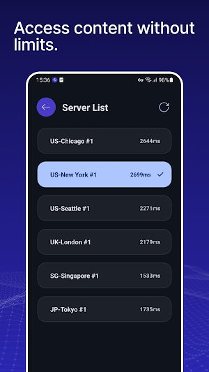 Flashora VPN: Fast & Private Screenshot 2