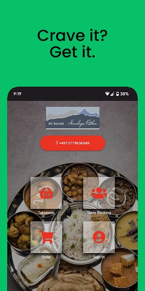 Mt. Kailash Himalaya Kitchen Screenshot 0