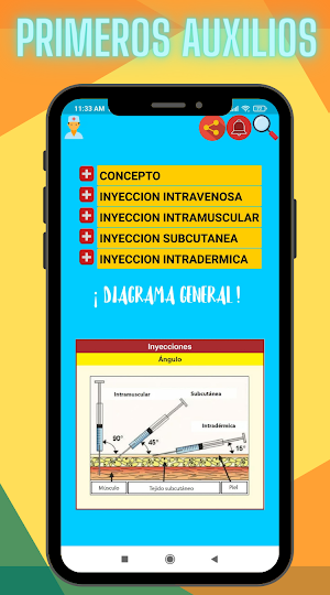 Curso de Enfermería Básica: Primeros Auxilios Screenshot 2