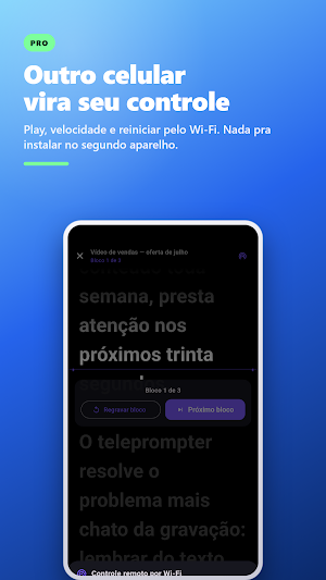 Teleprompter Studio: Vídeo Screenshot 3