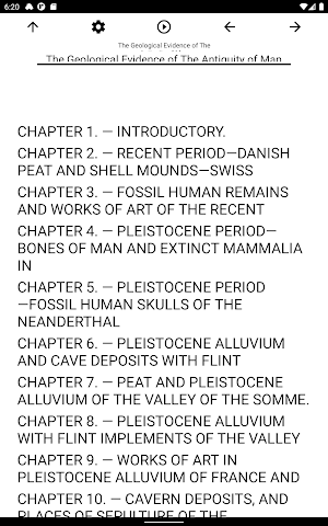 Book, The Geological Evidence  Screenshot 2