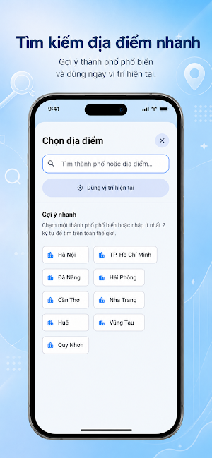 Dự Báo Thời Tiết Screenshot 3