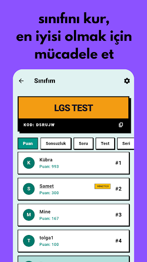 Sınav Kutusu: LGS Hazırlık Screenshot 2