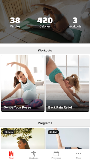 Prenatal Yoga Poses Screenshot 0