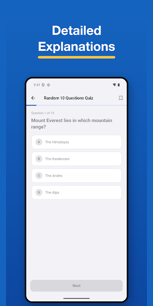 World Flags & Geography Quiz Screenshot 1