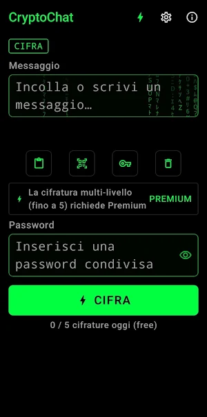 CryptoChat - Secure Messaging Screenshot 0