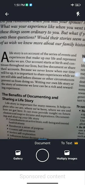 Document Scanner Screenshot 2