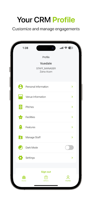 Offside CRM Screenshot 3