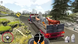 Animal Cargo Transporter Truck Screenshot 1