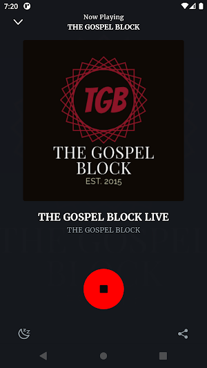 THE GOSPEL BLOCK RADIO STATION Screenshot 1