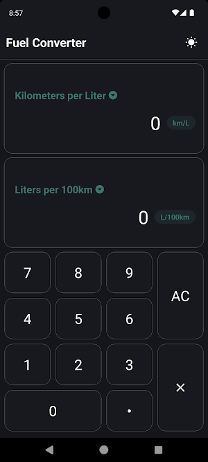 Fuel Converter Screenshot 1