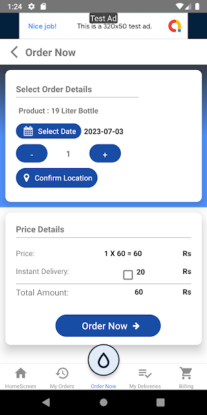 PureGold Mineral Water Screenshot 3