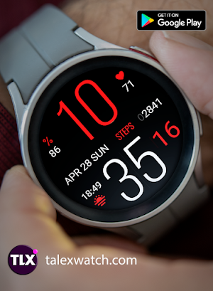 Gold n Color Daily Watch Face Screenshot 0