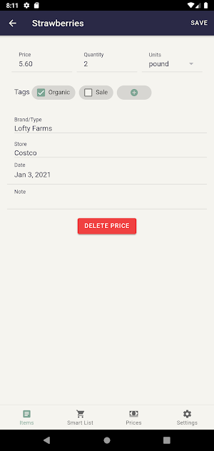 PricedLess Screenshot 2