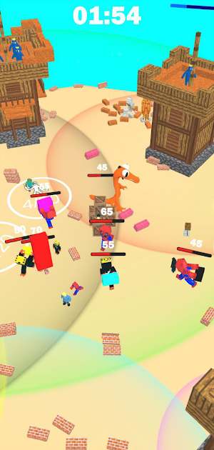 Rainbow - Survival Tower Craft Screenshot 0