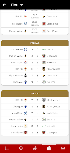 Campeonato Paulistano Screenshot 2